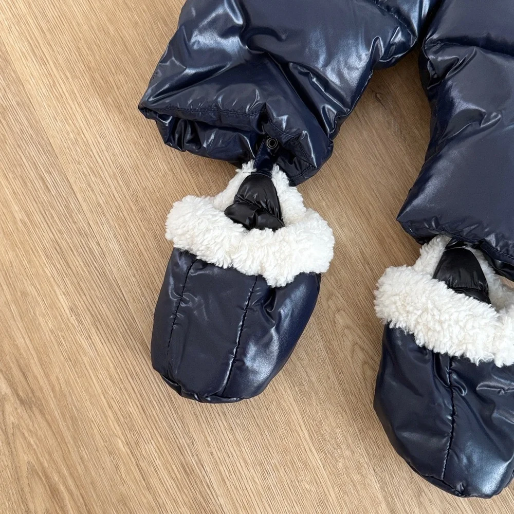 SAM. Unisex Blizzard Faux Shearling Puffer Snowsuit